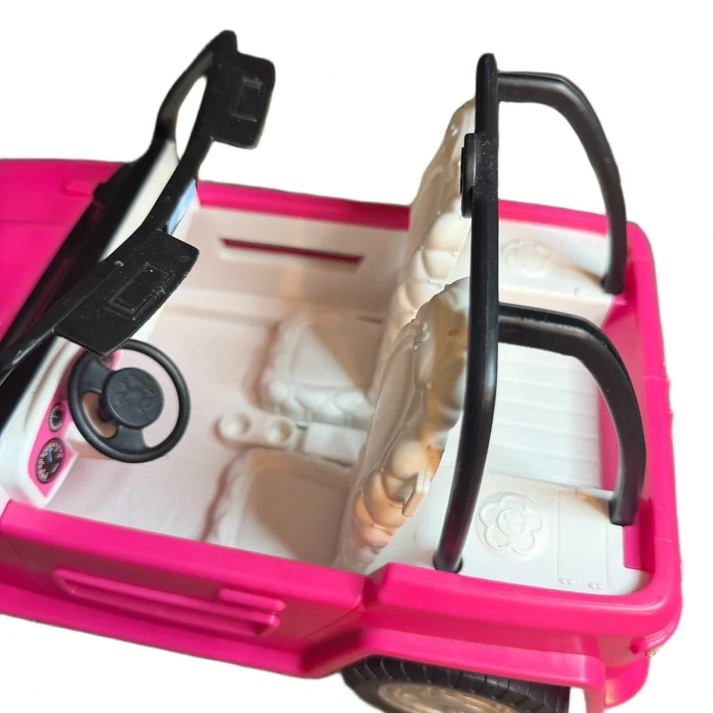 Mattel Barbie Pink Off-Road Beach Cruiser 2-Seater Doll Vehicle Toy Car 2012